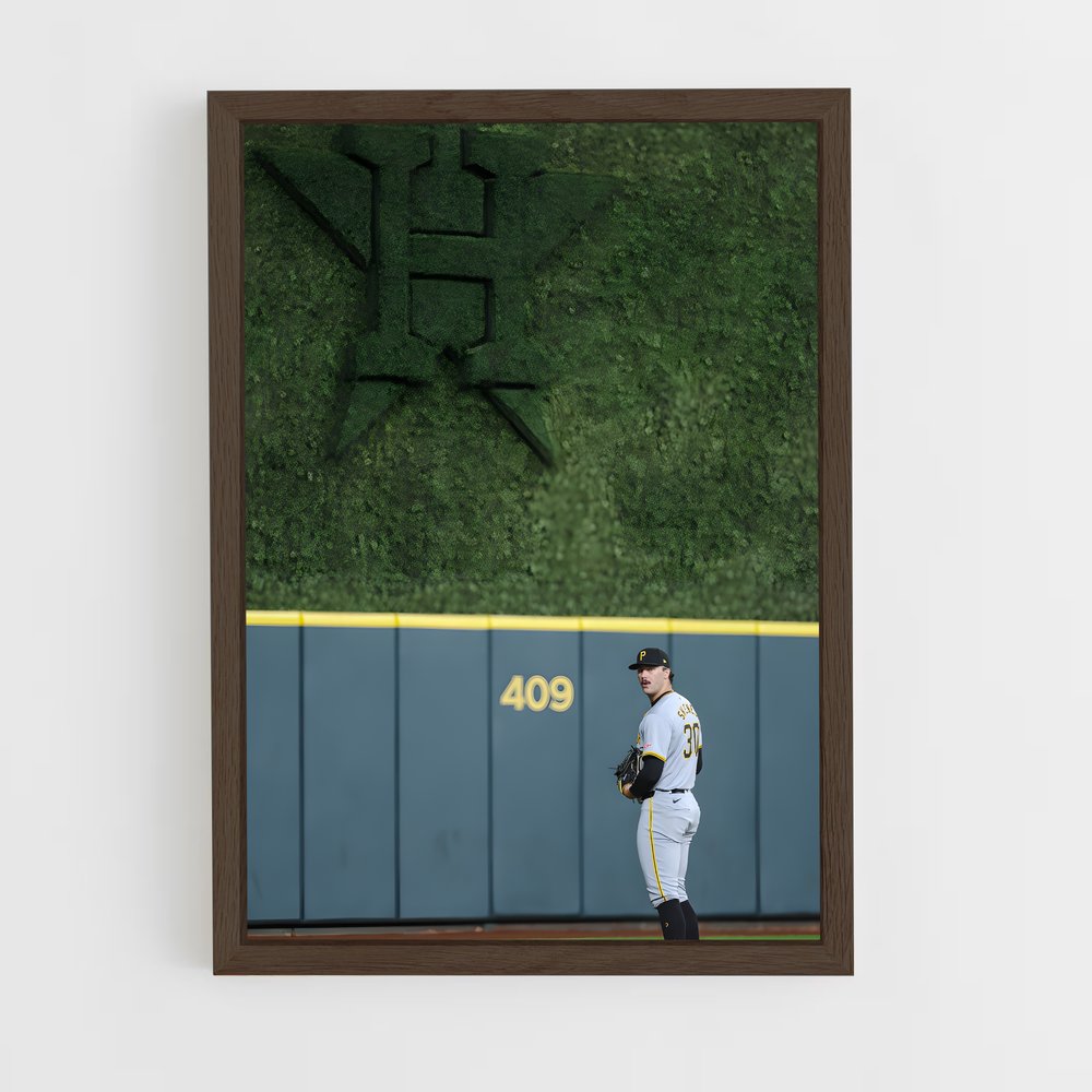 Poster Paul de skenes – affiche Baseball (vue 5)